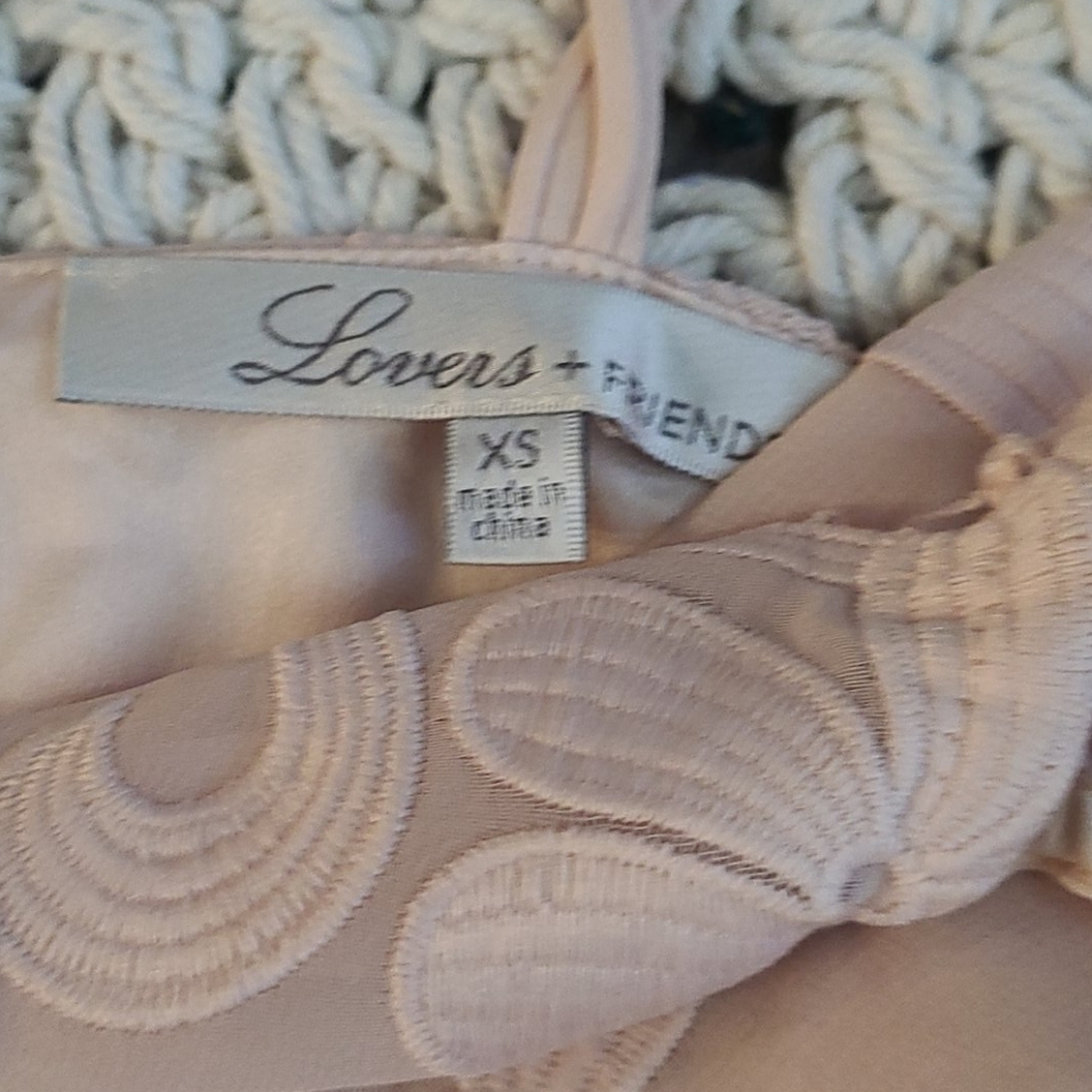SALE LOVERS AND FRIENDS PINK EMBROIDERED DRESS - Picture 16 of 16